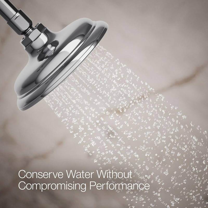 Kohler 72773-CP Artifacts® Single-function showerhead, 2.5 gpm, Polished Chrome