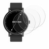 6x Screen Protector for Watches (circular, Diameter: 44mm) Protection Film