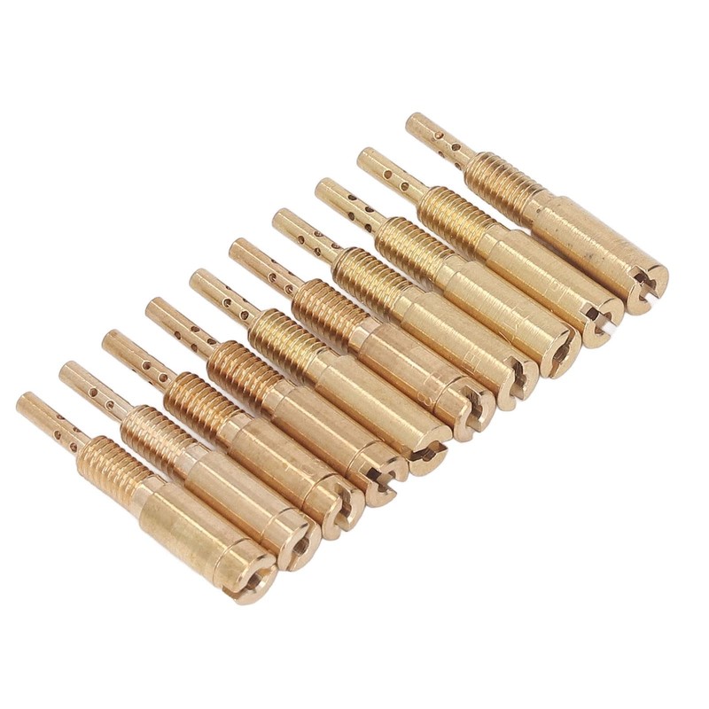 Pack of 10 Motorcycle Carb Pilot Slow Jet Carburettor Pilot