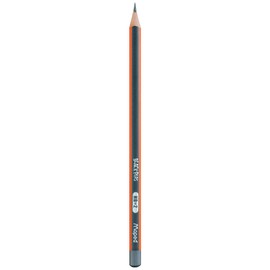 Maped Black'Peps HB - Wooden Pencils (HB, Black, Orange) Pack of 12