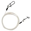 FTM Fluorocarbon Leader with Carabiner & Knot Lot Connection Diameter