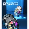 Cell Phone Cooler, Rechargeable Semiconductor Mobile Phone Radiator, Portable Fast