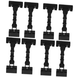 Operitacx 8pcs Double Super Clamp Flexible Paper Holder for Typing Picture Copy Holder Double Head Painting Clip Drawing Boards Clip Sketch Clamp