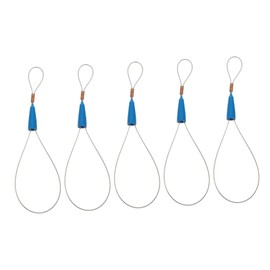 Operitacx 1set Durable Cable Puller Device Lightweight Electrical Fish Tape Fastener Resistance to Acid Alkali Easy to Use for Tough Wiring Installations 5pcs