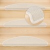 Kettelservice-Metzker Ariston Stair Mats in Special Format 64/20 cm Semi-Circular