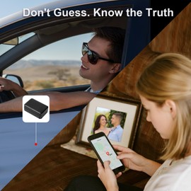No Monthly Fee,No Subscription,Hidden Mini GPS Tracker for Vehicles,Kids,Elderly,Packages,4G SIM Included,Trip History,GeoFence,Driving Alerts,Up to 20 Days Real-Time Tracking.