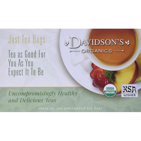 Davidson's Organics, Mulling Spice, 100-count Unwrapped Tea Bags