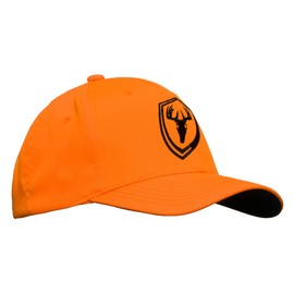 BLOCKER OUTDOORS Icon Logo Hat, Blaze Orange Snapback Cap
