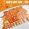 Kepeel Christmas Gingerbread Bulletin Board Classroom Decoration, Gingerbread Man Paper