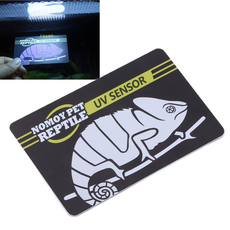 Pssopp UV Quick Test Card Quick Test UVB Sensor Reptile