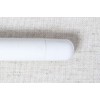 Jende White Ceramic Honing Rod Sharpening Steel, shatterproof rod with