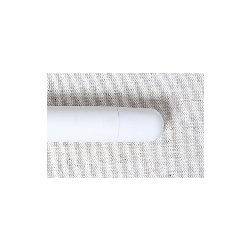 Jende White Ceramic Honing Rod Sharpening Steel, shatterproof rod with