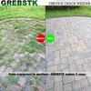 GREBSTK Crack Weeder Crevice Weeding Stainless Steel Tool Adjustable, 63