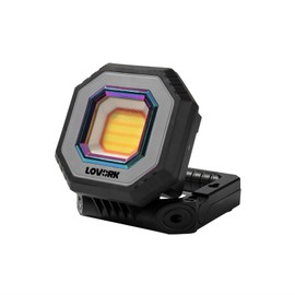 LOVORK LED Camping Light Work Light 10000mAh 1500LM Rechargeable Magnetic 5 Modes IPX5 Waterproof Portable Camping Lantern, Emergency, Outdoor, Repairing, Fishing, Power Outages (Gray)