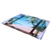 Window Beach Landscape Pattern Tapestry Wall Hanging for Living Room