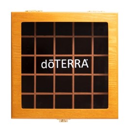 dōTERRA Wood Box (Light Brown with Window)