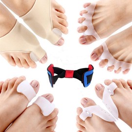 Kit de Correctores de Juanete, Alivio del Dolor de Juanetes Pie Plano de Gel de Sílice, Separador de Dedos del Pie, Tratamiento para Dedos del Pie Hallux Valgus,9 Piezas,para Articulación del Dedo Gordo del Pie y Dedo Meñique, Dedo en Martillo, Dedos Sup