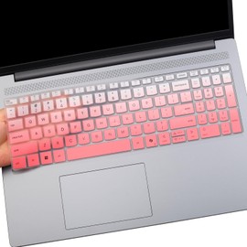 Keyboard Cover for 2025 Lenovo Yoga 7 7i 16ILL10 16AKP10 16", IdeaPad Slim 3 3i 3X 15 16" 15AHP10 15IRH10 15IRU10 15Q8X10 16ARP10 16IRH10, IdeaPad Slim 5 5i 16" 16AHP10 16IRH10 16IRH10R-OPink