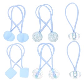 PACKOVE 10pcs Elastic Hair Ties for Baby Girls Unique Ponytail Holders Delicate Hair Bands for Toddlers and Boys and Girls