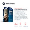 Motorola Sound- Earbuds 105 Audífonos Cableados con Micrófono Manos Libres,
