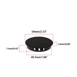 SAFYY Plastic Plug Insert End Cap for Metal Tubing, Pipe, Fence, Chairs and Furniture