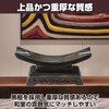 Felimoa 刀掛け台 木製 横置き 1段 ディスプレイ コレクション 脇差 幅約19cm