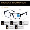 K KENZHOU Blue Light Blocking Computer Glasses 1 Pack Decrease