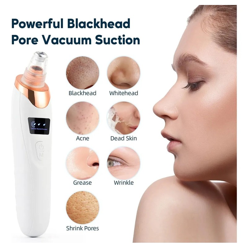 Limpiador De Poros Extractor De Puntos Negros Y Acné Facial
