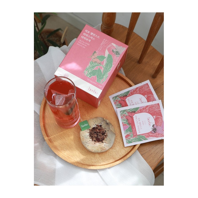 Hibo Balanced Hibiscus Tahibo Tea 1 box (1.5g / 히보