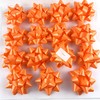 Worlds Orange Confetti Gift Bows Star Gift Bows for Christmas