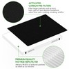 CFKREYA 2 Pack True HEPA Replacement Filter for Fellowes AeraMax