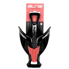 Elite Custom Race PLUS Glossy Bottle Cage (2020) ELITE BK Gloss / BRIGHTRED (0140657