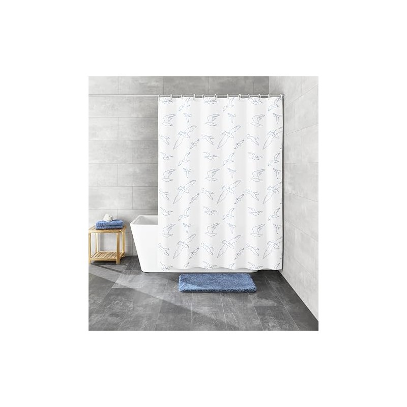 Kleine Wolke Birdie 4985100305 Shower Curtain 180 x 200 cm