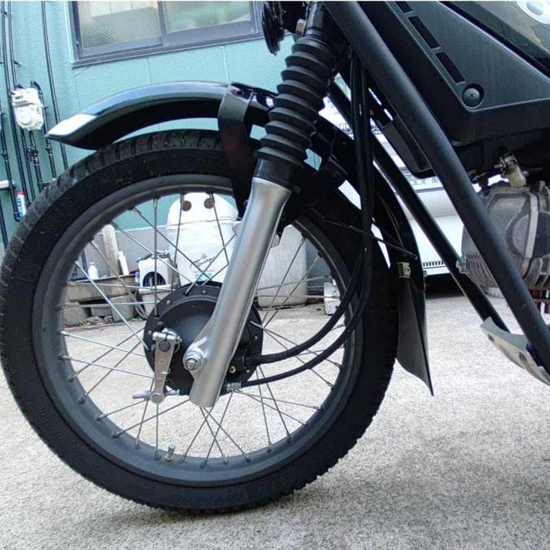 Motorcycle NEXYL Honda Cross Cab CC110 Front Fender Upstay with