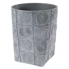 Avanti Linens Galaxy Waste Basket, Silver