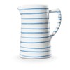 GMUNDNER KERAMIK Water jug capacity: 0.7 litres, blue-flamed crockery, handmade