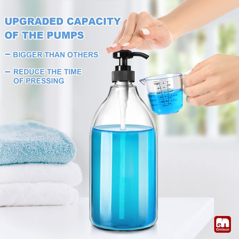 GMISUN Laundry Detergent Dispenser, 2 Pack Liquid Laundry Soap Dispenser,