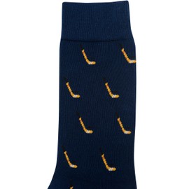 AUSCUFFLINKS Ice Hockey Socks for Him | Hockey Player Fan Gift for Him | Hockey League Lover | Work Socks for Him | Bday Gift for Guys (Ice Hockey)