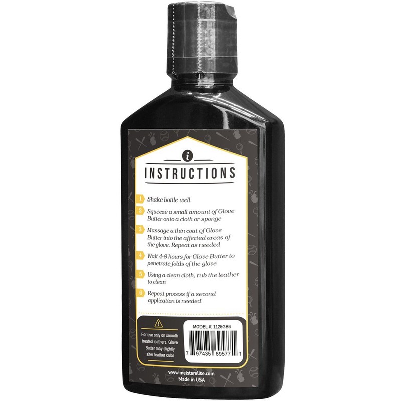 Meister Glove Butter (6 oz.) - Rejuvenates Golf Gloves, Baseball
