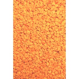 SD Pearls Sugar Sprinkles, Colourful Sprinkles Mix, Sprinkles Valentine's Day, Sprinkles Wedding, Sprinkles Hearts, Scatter Decoration for Cakes, Cakes, Muffins and Desserts (Hearts Orange, 80 g)