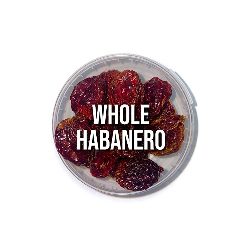 Whole Habanero Chilli Pods - 500g