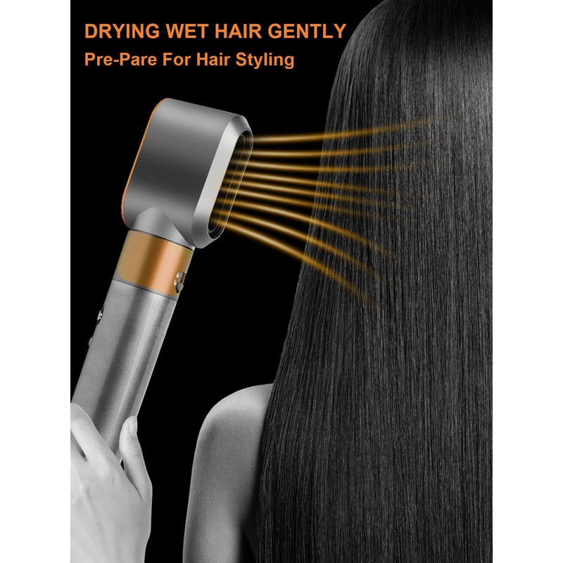 ZEPHBLOW Pre-Styling Dryer Attachment for Dyson Airwrap HS01/HS05, Pre-Shaped Nozzle