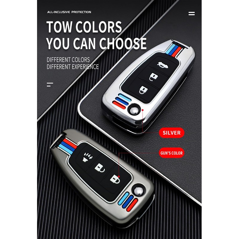 TECART Key Fob Case Protection Shell Accessories Fit For Nissan
