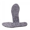 pbezler Felt Insoles, gray