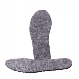 pbezler Felt Insoles, gray