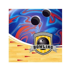 Bowling Party Beverage Napkins - 16 Pack