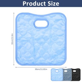 SCROLIEY 3PCS Car Seat Protectors Potty Training, Waterproof Car Seat Protector for Child Seats, Baby Cars Seat Protector Universal Cars Seat Cover Liner for Toddler Baby Kids (Grey, Black, Blue)