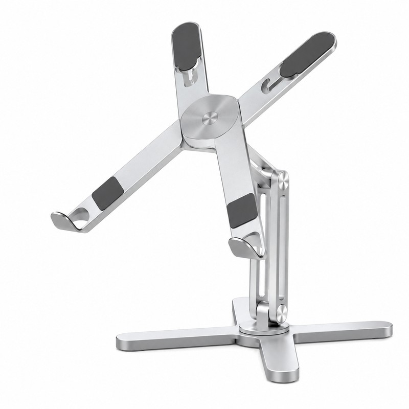 Foldable Laptop Stand for Desk and Travel - Aluminum Alloy