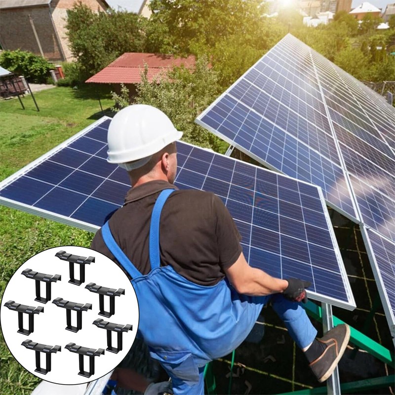 GmwyCzV Pack of 25 Solar Panel Water Drain Clips, 30
