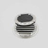 2PCS 5" Round Louvre Air Vent stainles steel Ventilation Ventilator